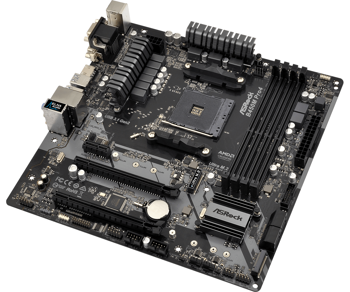 Asrock b450m pro4 не работает интернет